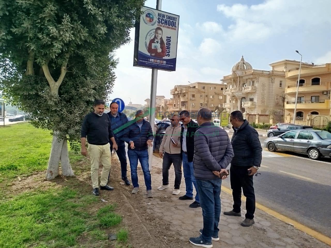 محمد متولي يتابع رفع كفاءة الطرق والمحاور والمسطحات الخضراء بمدينة الشروق - إيجي بيزنس 11 c79868 - إيجي بيزنس